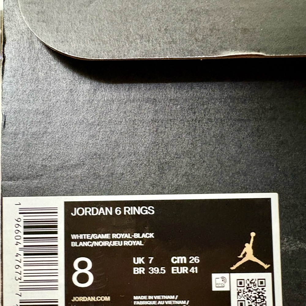 Jordan 6 Rings - Picture 3 of 8
